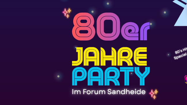 80er Jahre Party am 20.11.26